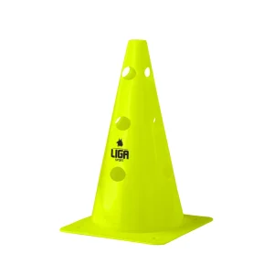 HOLE CONE ΚΩΝΟΣ ΜΕ ΤΡΥΠΕΣ YELLOW FLUO