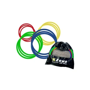 SET CERCHI PVC 60 CM PIATTI 12 PZ
